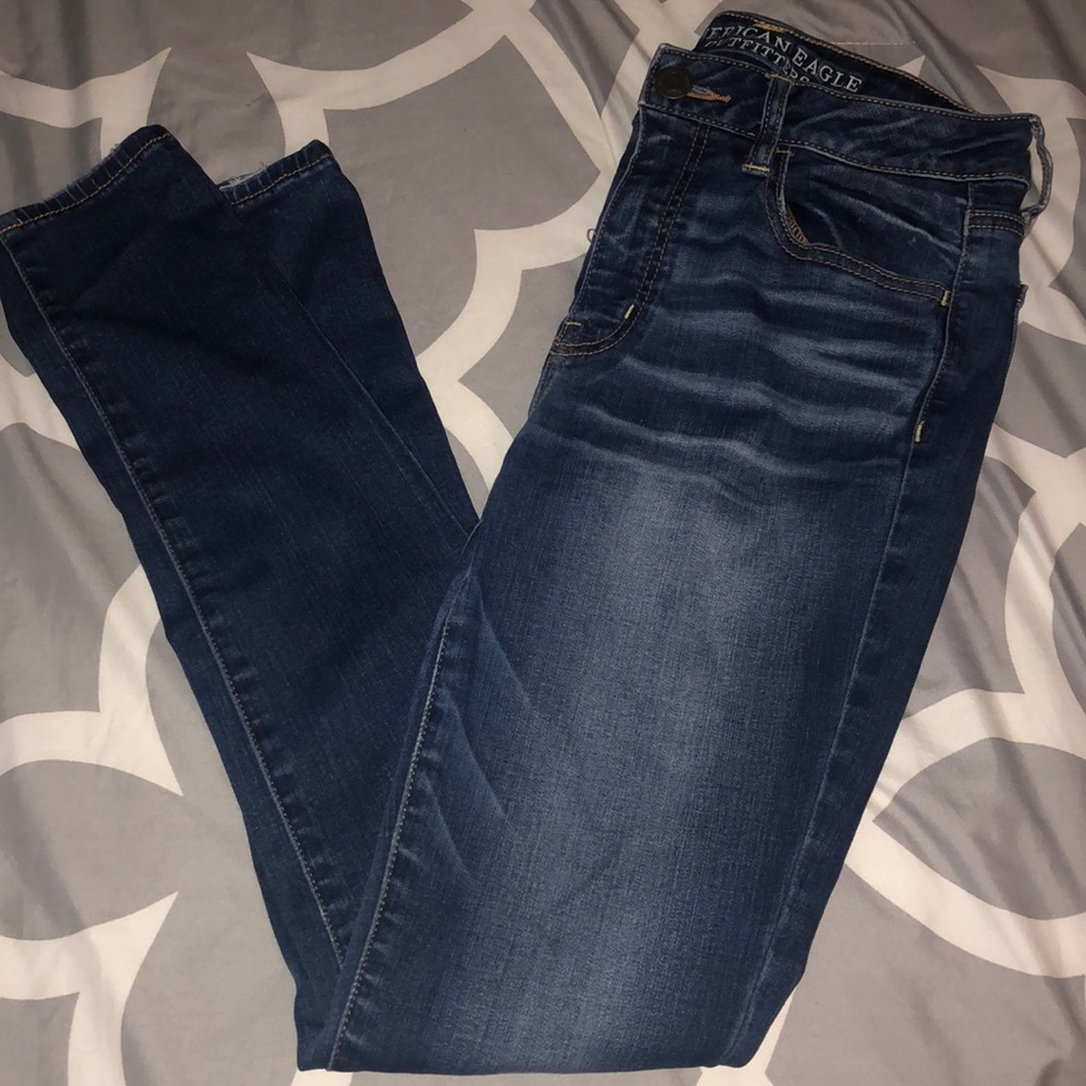 American Eagle super super stretch jeans